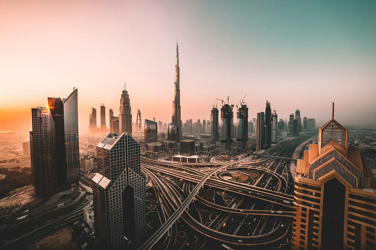Burj Khalifa y skyline de Dubái