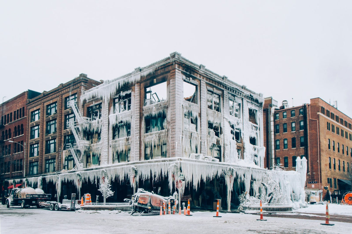 Edificio de ladrillo del Old Market de Omaha