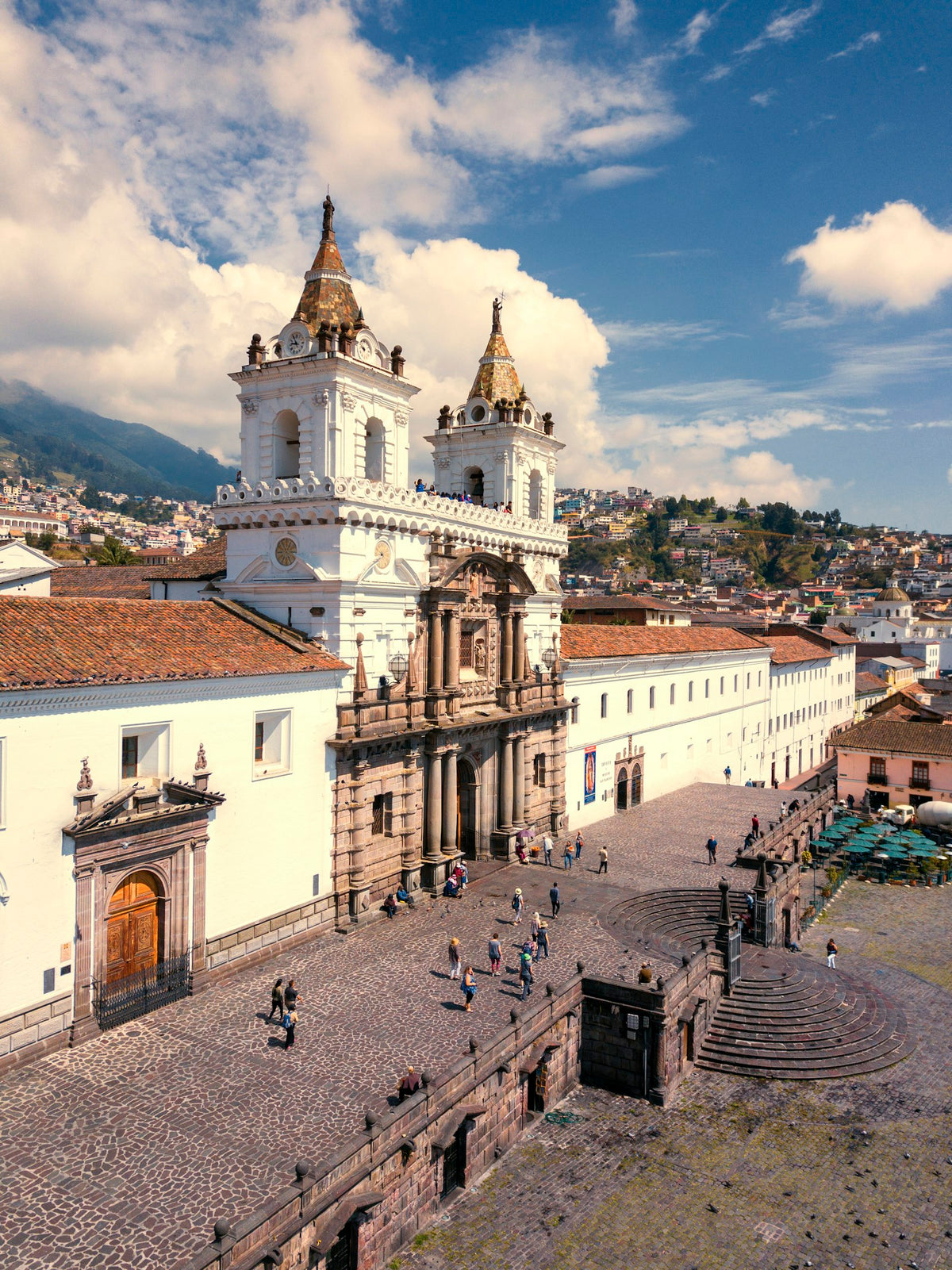 Edificio colonial en Quito