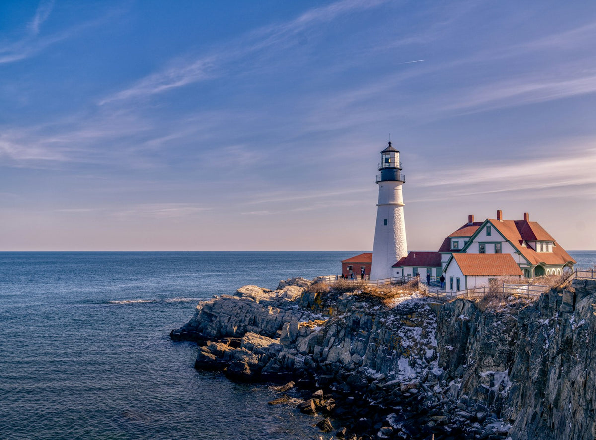 Faro Portland Head Light en Cape Elizabeth