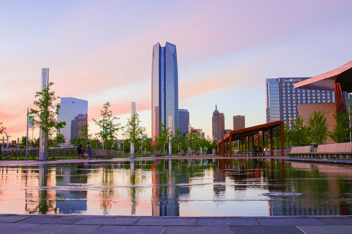 Canal de Bricktown en Oklahoma City