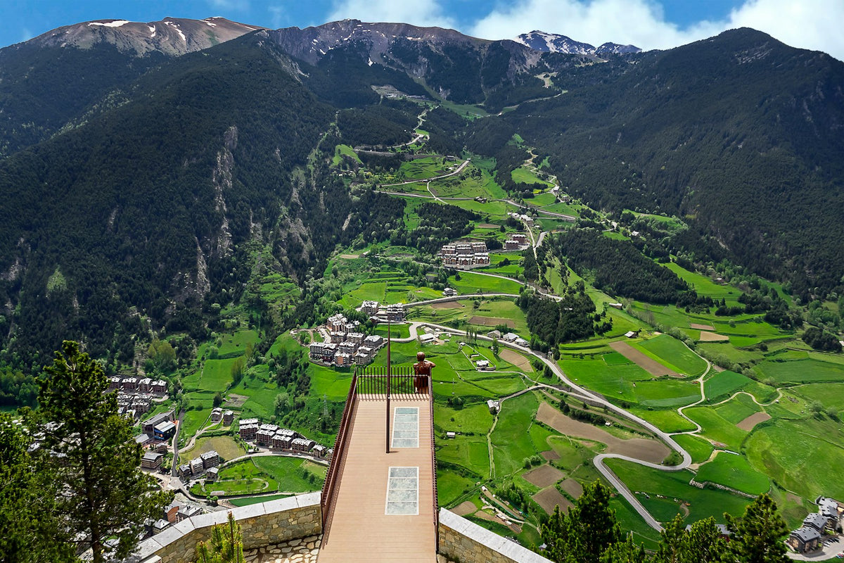 Mirador de Ordino y valles verdes