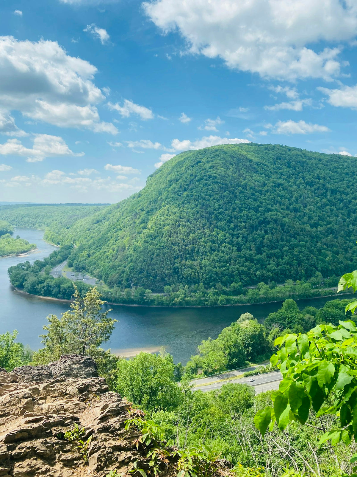 Río Delaware en el Delaware Water Gap