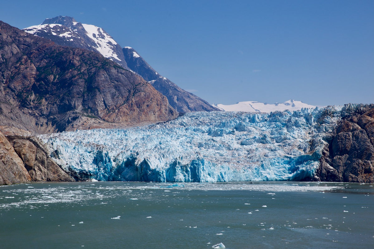 Glaciar en el fiordo Tracy Arm