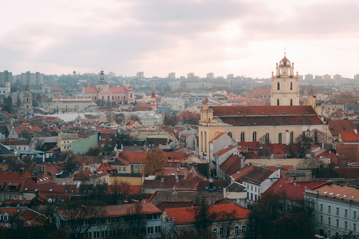 Panorámica del casco antiguo de Vilna
