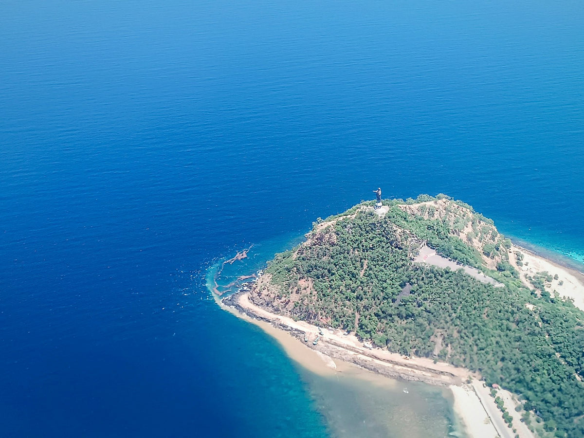 Pequeña isla en el mar de Timor