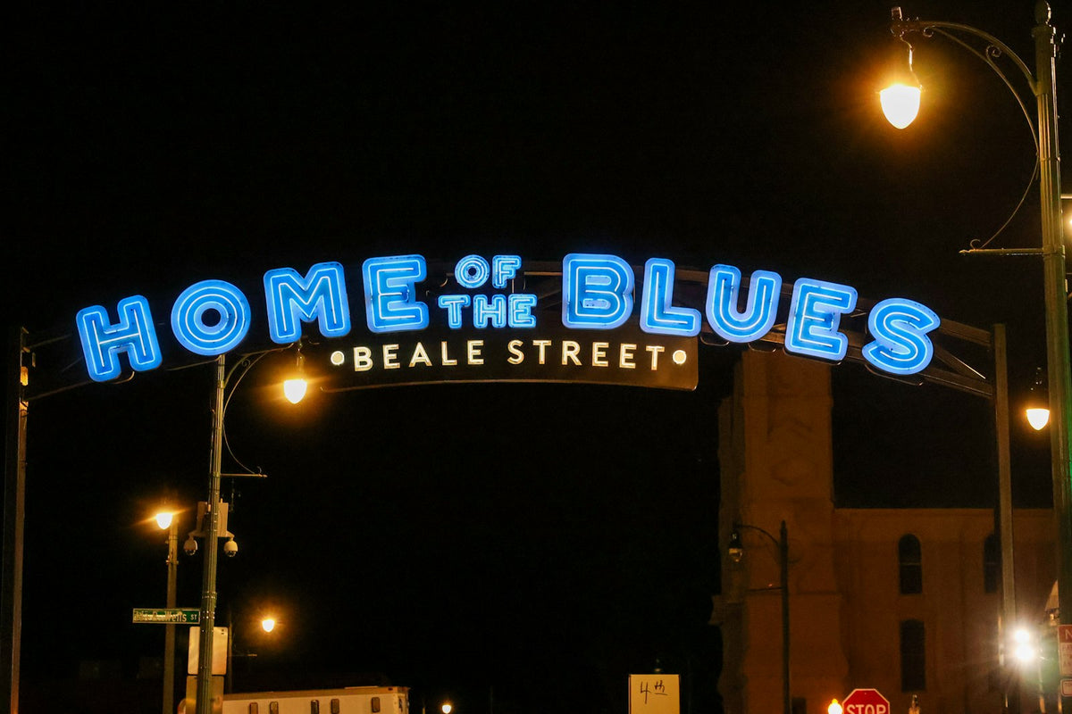 Cartel de Beale Street, hogar del blues