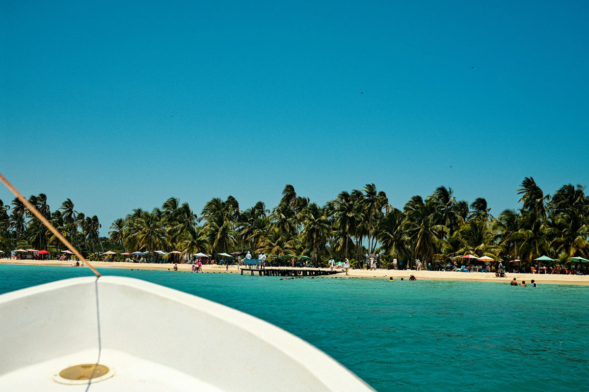 Aguas turquesa de los cayos de Morrocoy