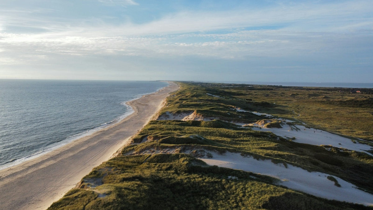 Dunas y playa de Hvide Sande, Jutlandia