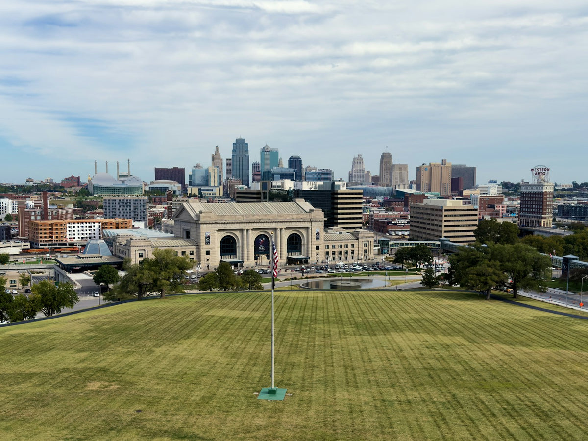 Union Station y skyline de Kansas City